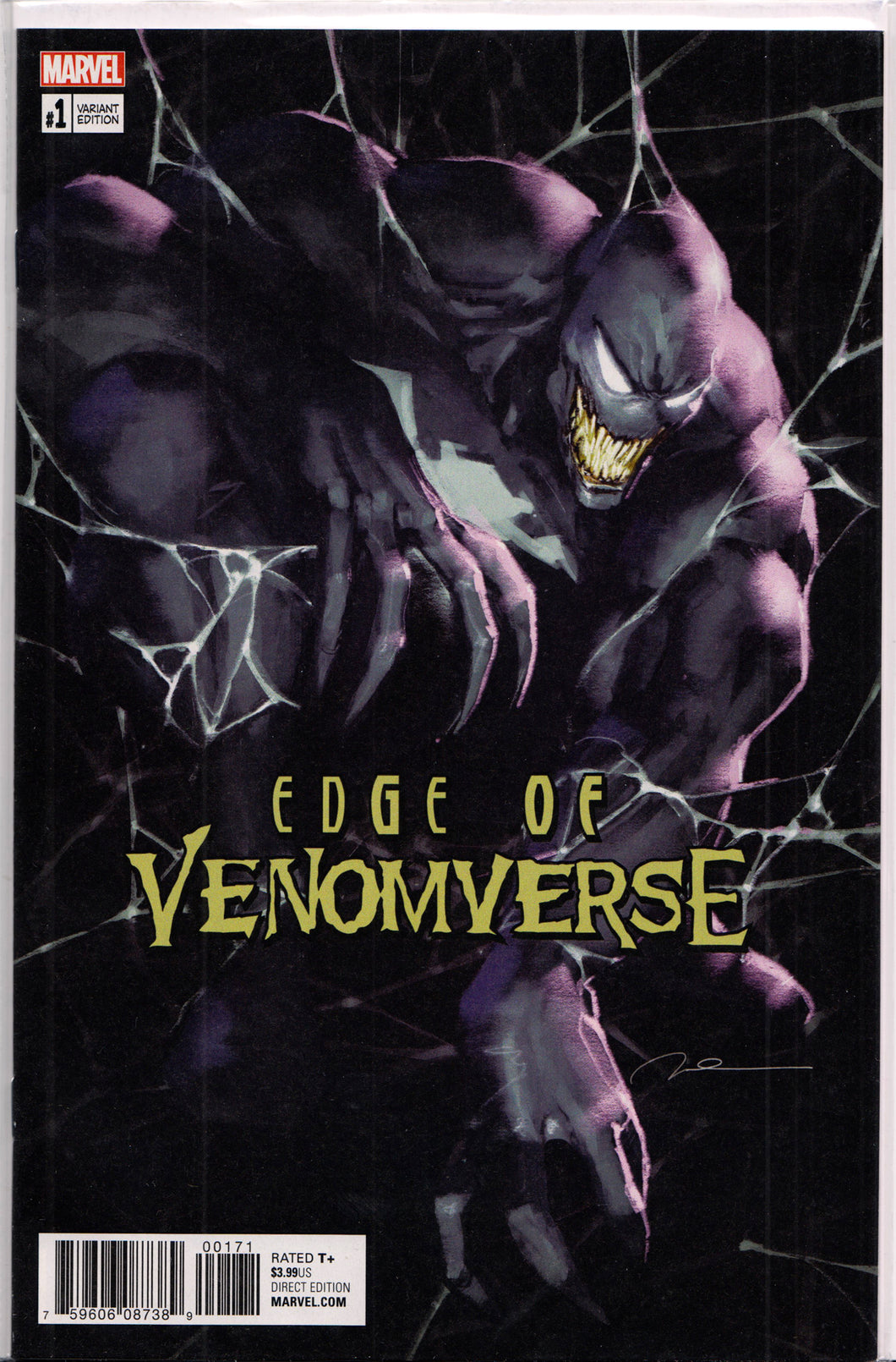 EDGE OF VENOMVERSE #1 (EXCLUSIVE VARIANT COVER) COMIC BOOK ~ Marvel Comics