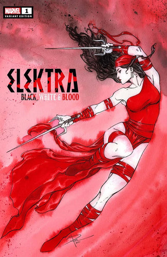 ELEKTRA: BLACK, WHITE & BLOOD #1 ( SABINE RICH EXCLUSIVE VARIANT)(2022) COMIC BOOK