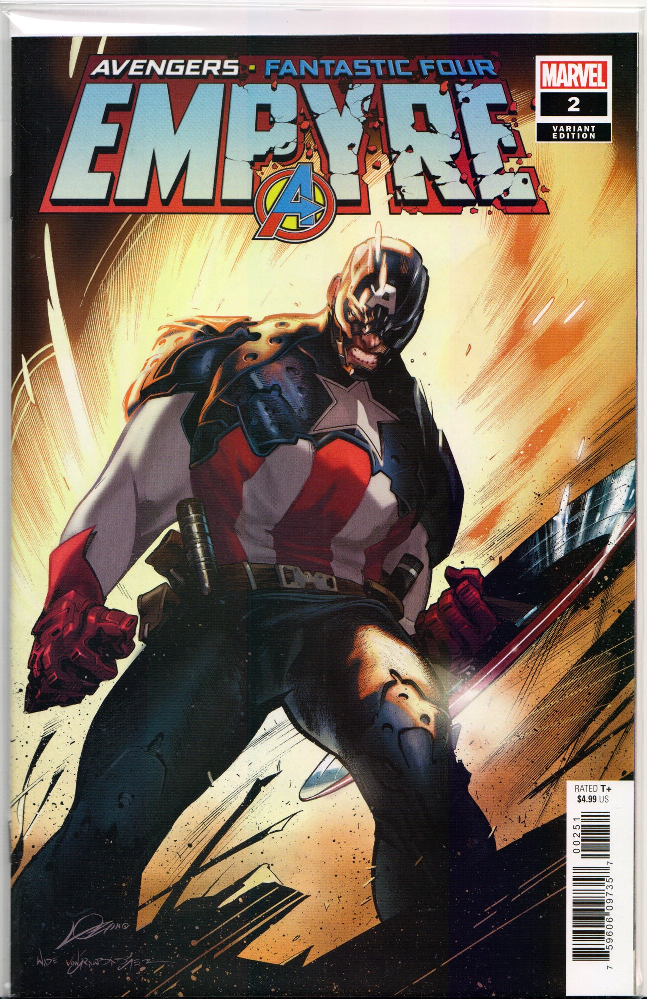 EMPYRE #2 (LOZANO VARIANT) Comic Book ~ Marvel Comics