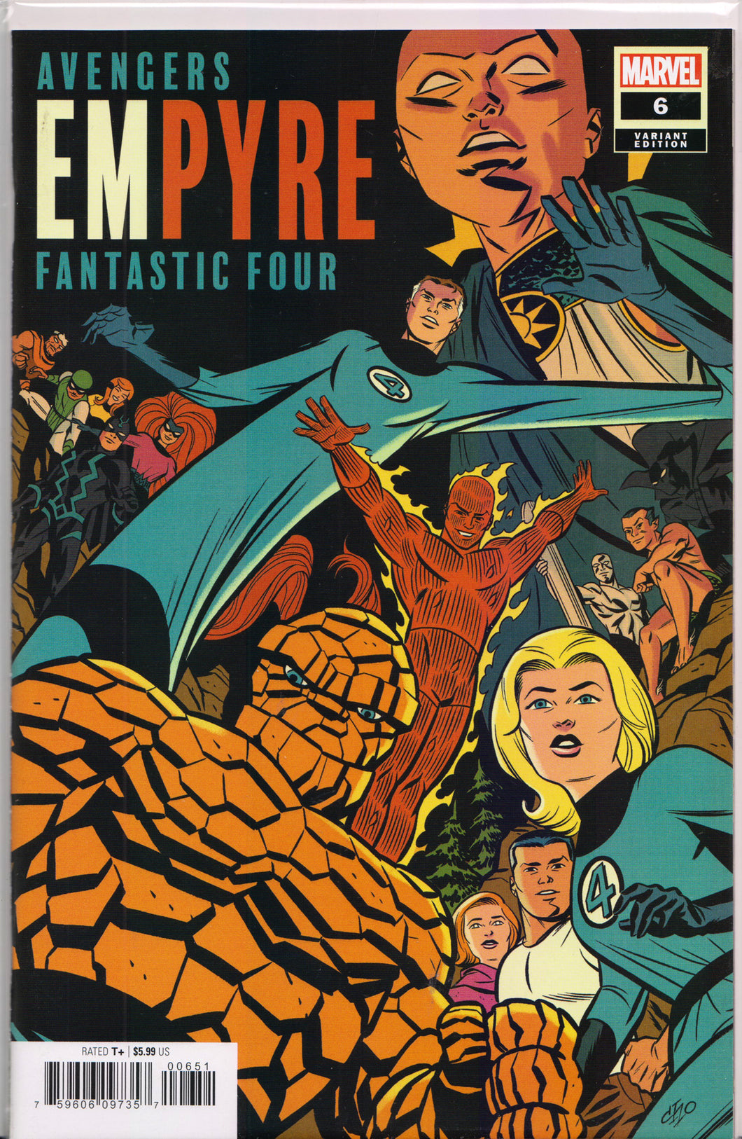 EMPYRE #6 (CHO VARIANT) Comic Book ~ Marvel Comics