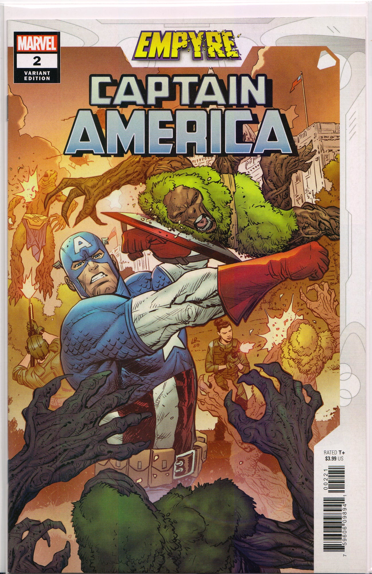 EMPYRE: CAPTAIN AMERICA #2 (LUKE ROSS VARIANT) Comic Book ~ Marvel Comics