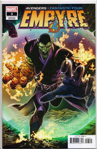 EMPYRE #3 (TONY DANIEL SUPER SKRULL VARIANT) Comic Book ~ Marvel Comics