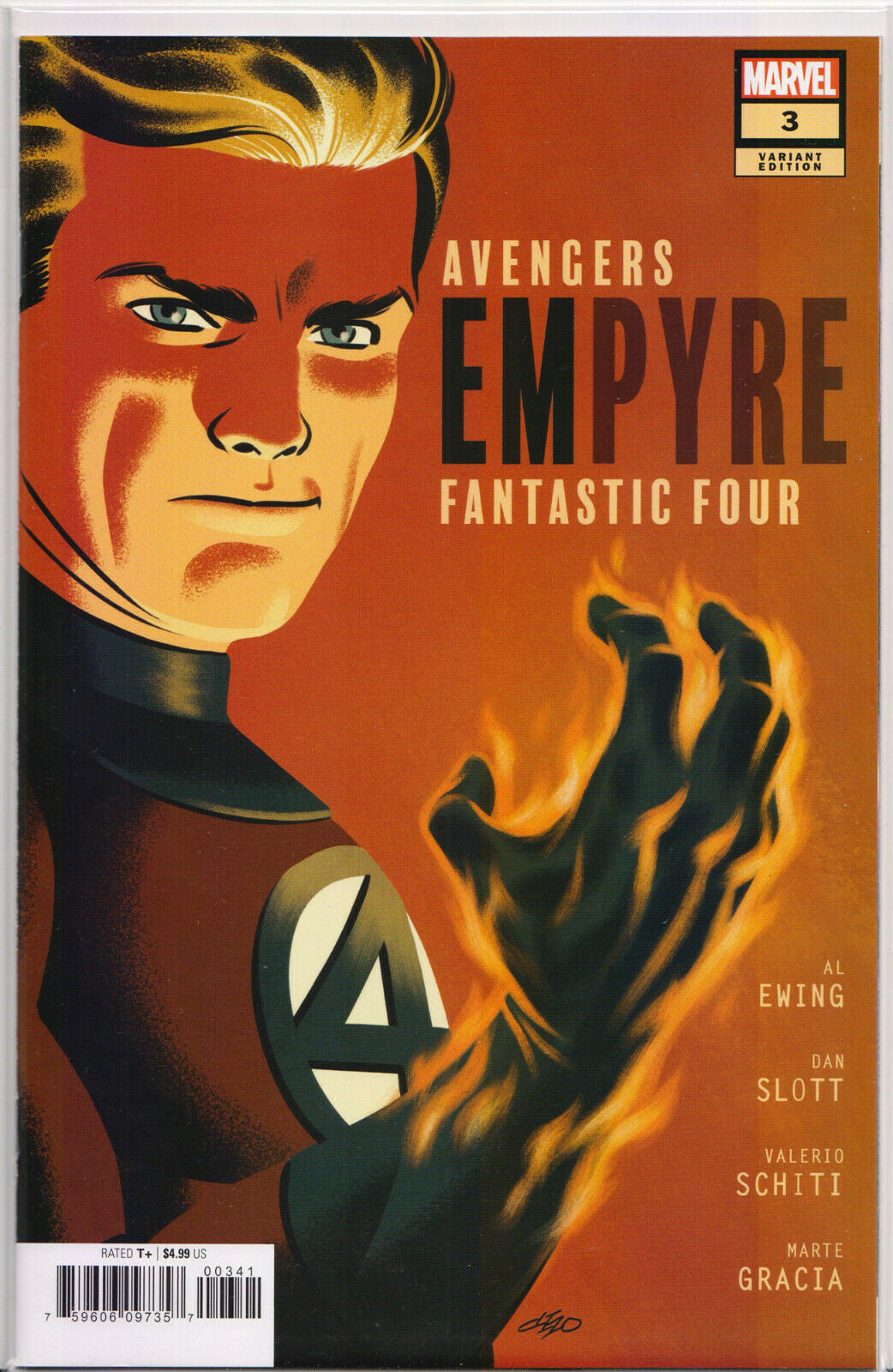EMPYRE #3 (MICHAEL CHO VARIANT) Comic Book ~ Marvel Comics