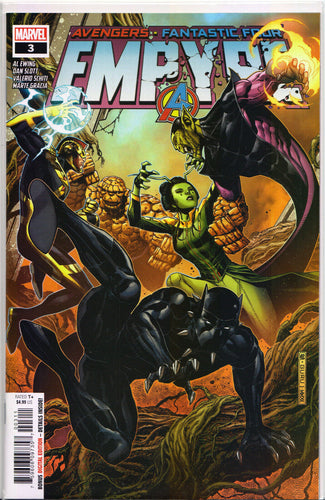 EMPYRE #3 (BLACK PANTHER VARIANT) Comic Book ~ Marvel Comics