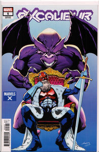 EXCALIBUR #5 (MARVELS X VARIANT) COMIC BOOK ~ Marvel Comics