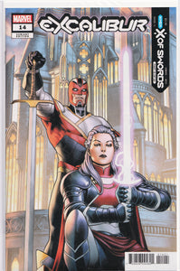 EXCALIBUR #14 (X OF SWORDS VARIANT) Comic Book ~ Marvel Comics