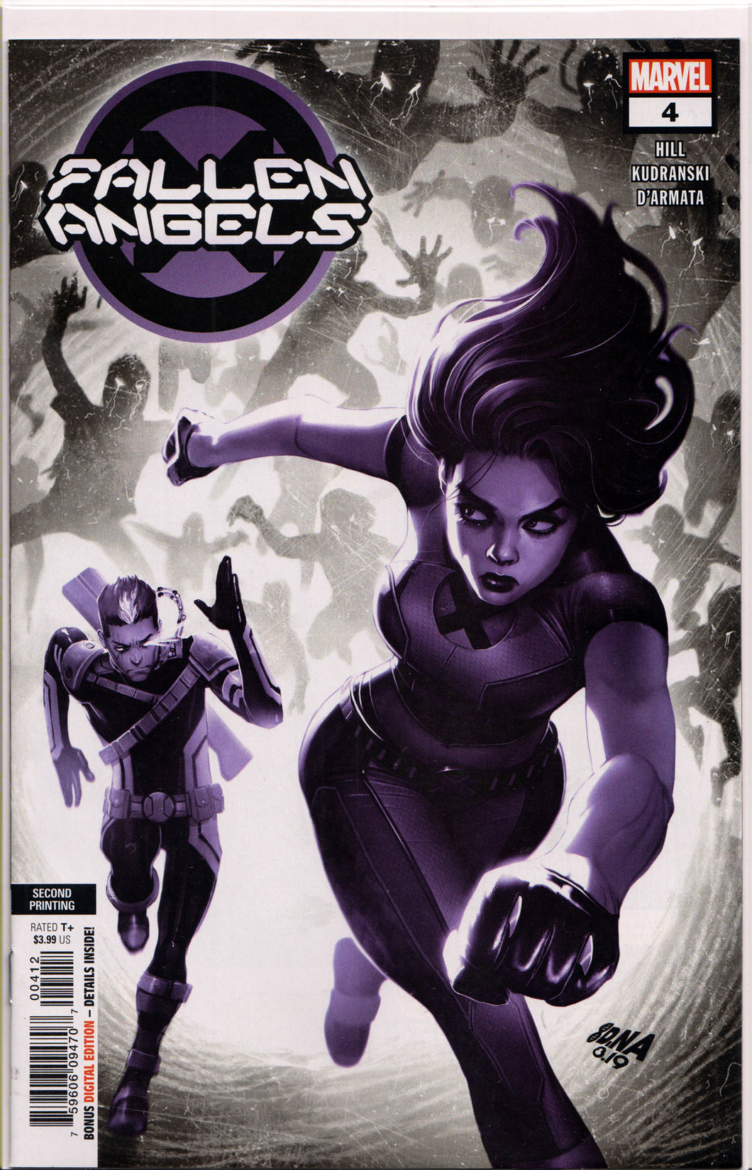 FALLEN ANGELS #4 (2ND PRINT) COMIC BOOK ~ Marvel Comics