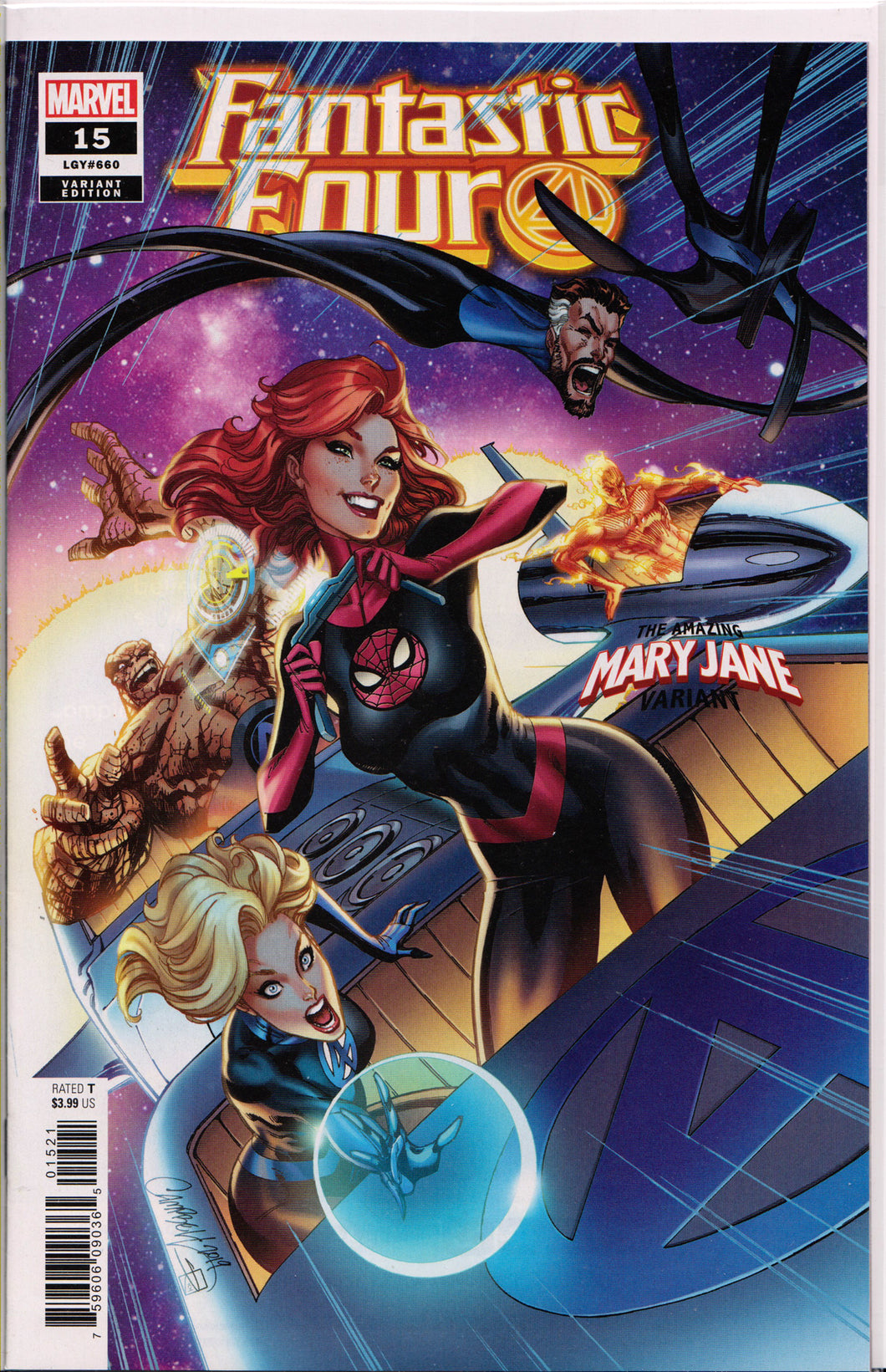 FANTASTIC FOUR #15 (J. SCOTT CAMPBELL VARIANT)(2019) ~ Marvel Comics