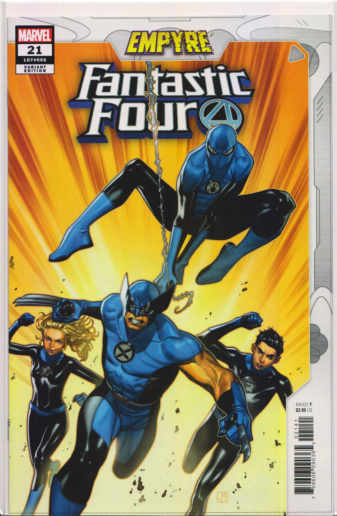 FANTASTIC FOUR #21 (EMPYRE VARIANT)(2020) Comic Book ~ Marvel Comics