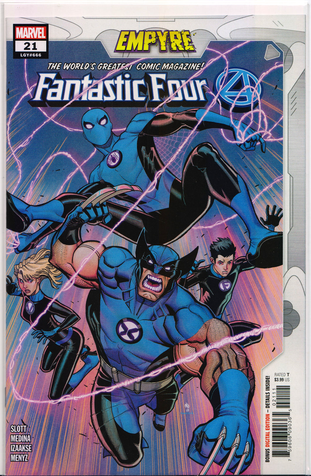 FANTASTIC FOUR #21 (EMPYRE)(2020) Comic Book ~ Marvel Comics