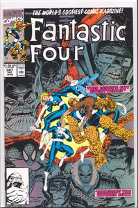 FANTASTIC FOUR #347 (1ST PRINT) COMIC BOOK ~ Marvel Comics