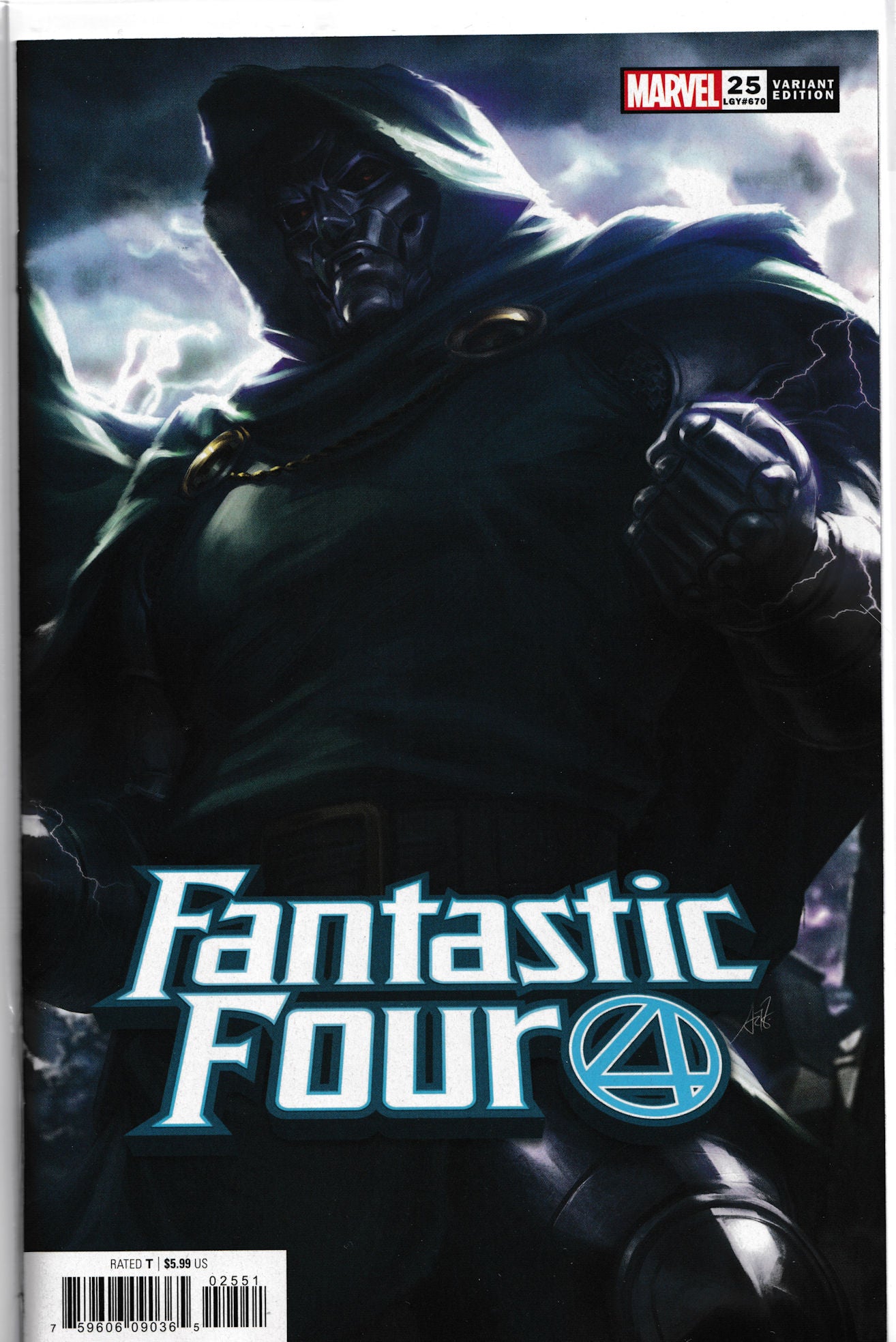 FANTASTIC FOUR #25 (ARTGERM VARIANT)(1ST PRINT) ~ Marvel Comics