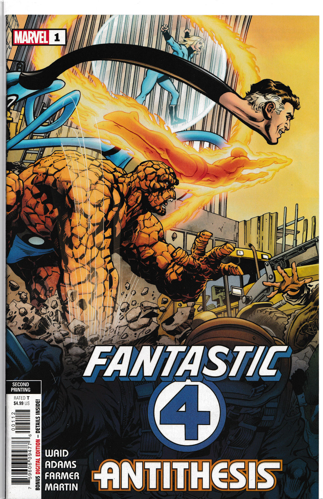 FANTASTIC FOUR: ANTITHESIS #1 (2ND PRINT VARIANT) ~ Marvel Comics