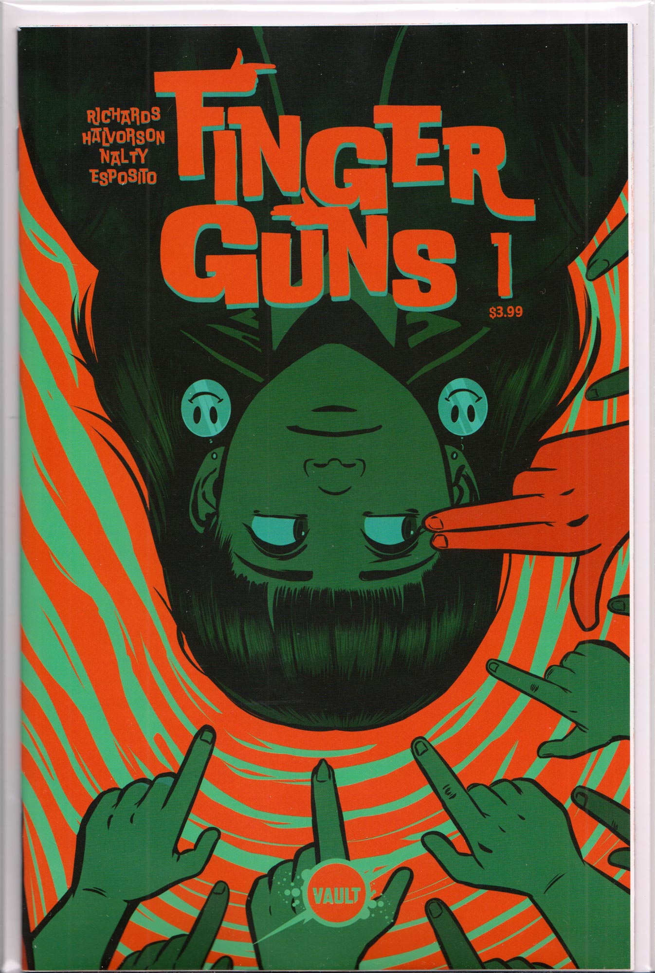 FINGER GUNS #1 (1ST PRINT) COMIC BOOK ~ Vault Comics