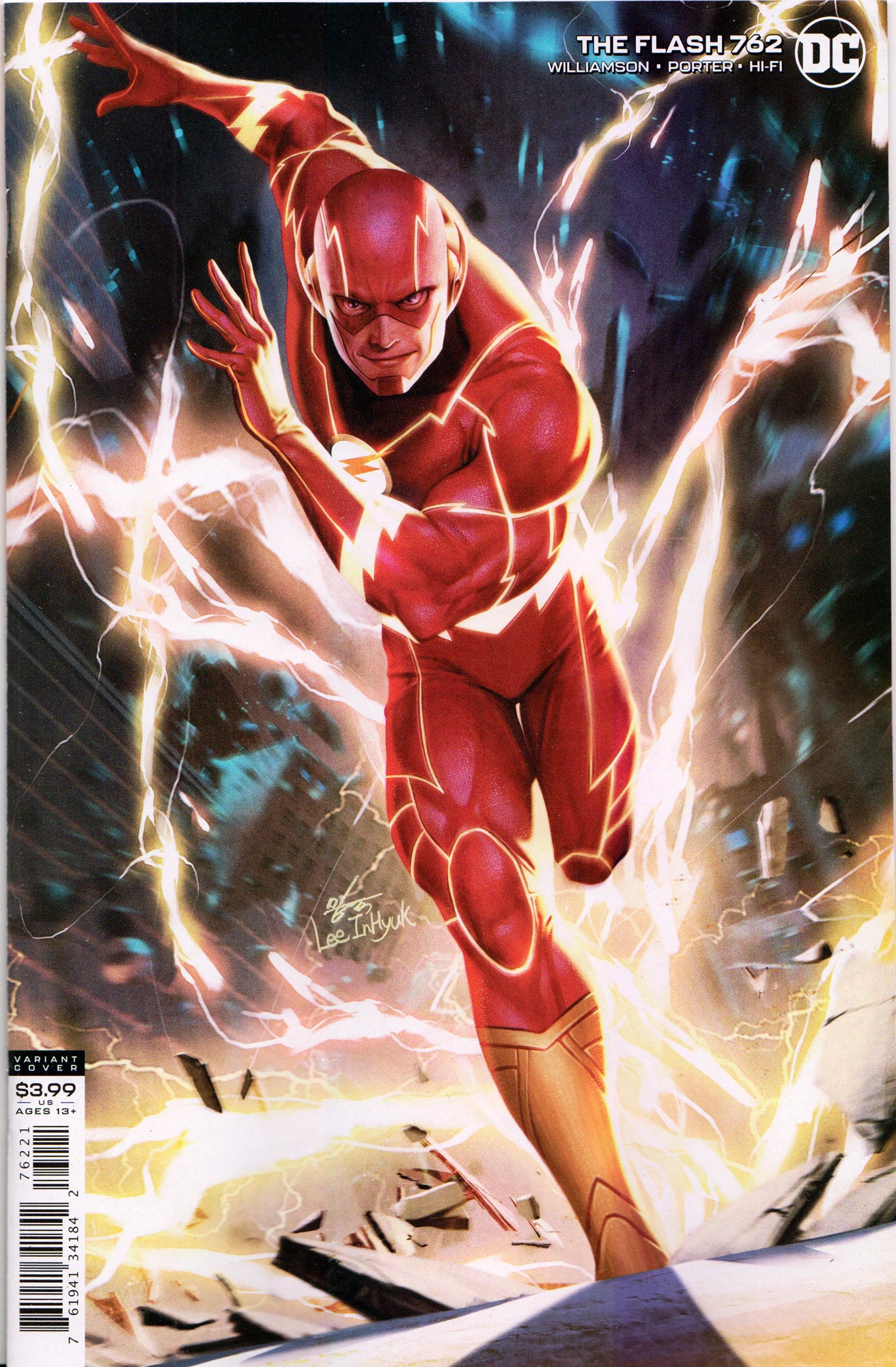 THE FLASH #762 (Inhyuk Lee Variant)(1st Print) COMIC BOOK ~ DC Comics