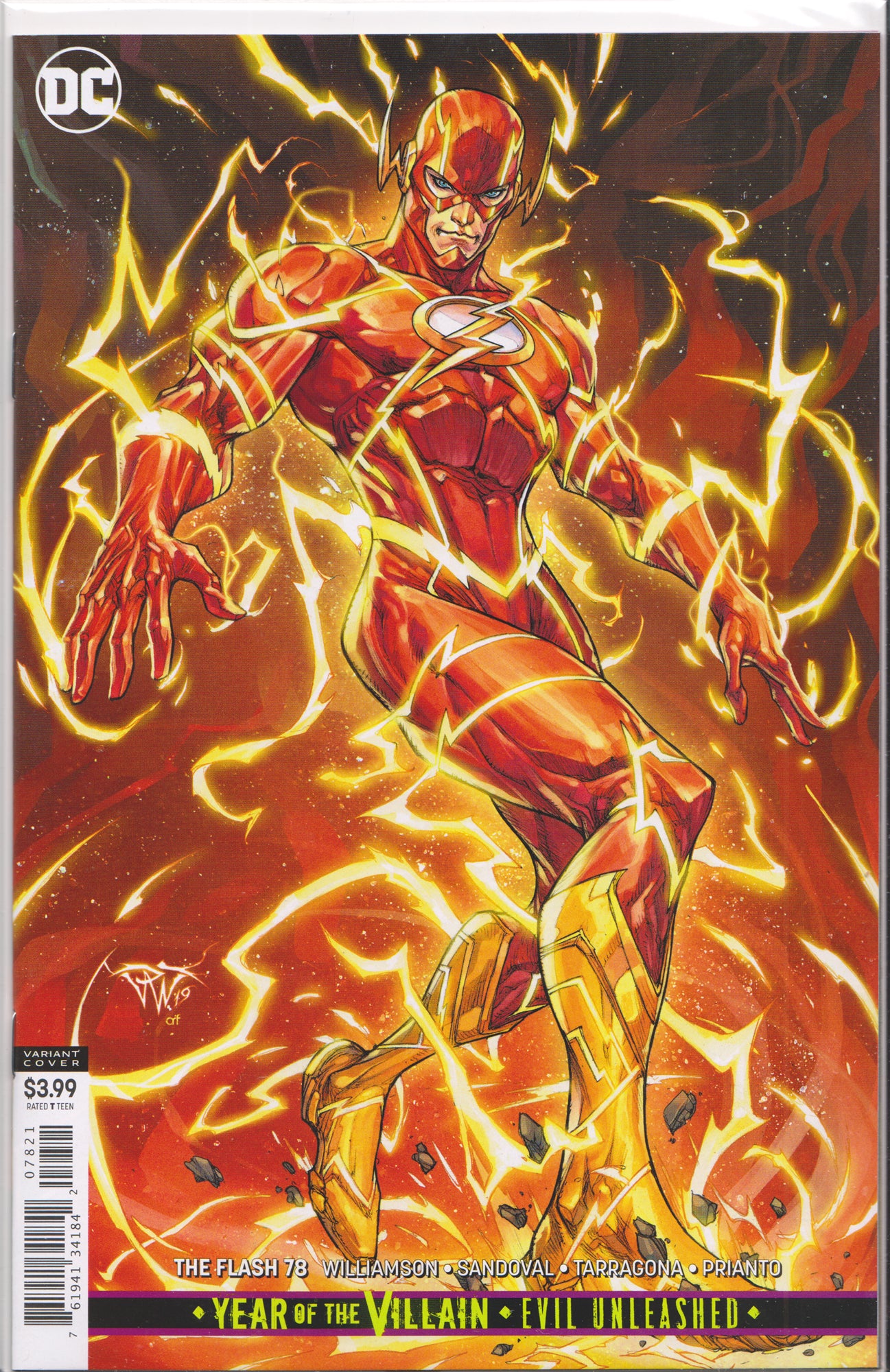 FLASH #78 (YEAR OF THE VILLAIN VARIANT) COMIC BOOK ~ DC Comics