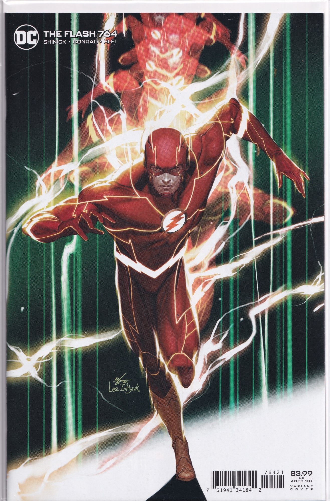 THE FLASH #764 (Inhyuk Lee Variant)(1st Print) COMIC BOOK ~ DC Comics