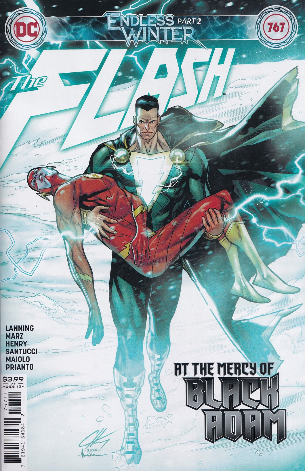THE FLASH #767 (Clayton Henry Variant)(Endless Winter) COMIC BOOK ~ DC Comics