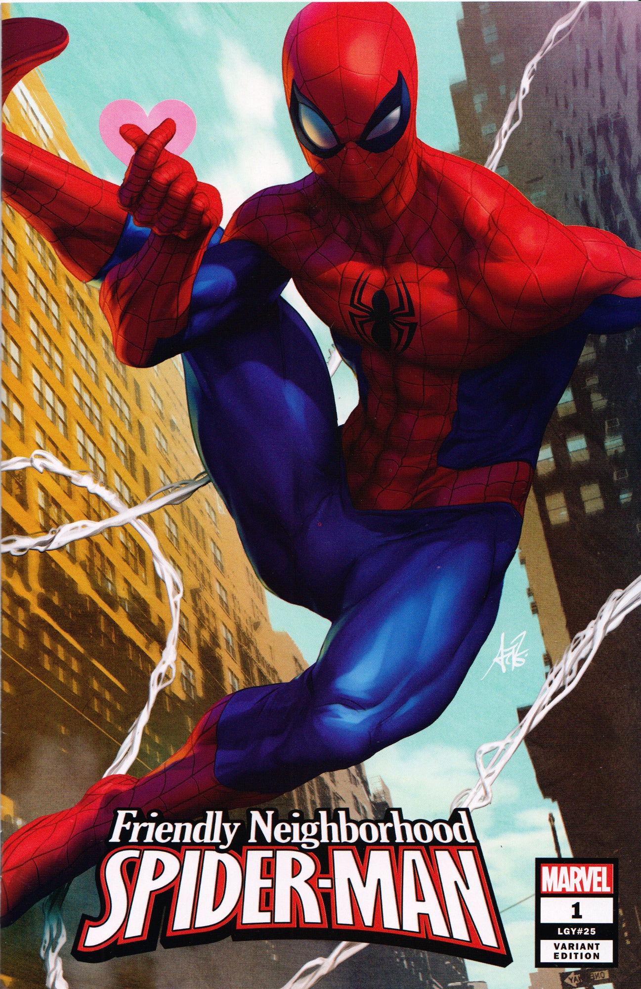 FRIENDLY NEIGHBORHOOD SPIDER-MAN #1 (VOL. 2)(STANLEY ARTGERM LAU VARIANT)