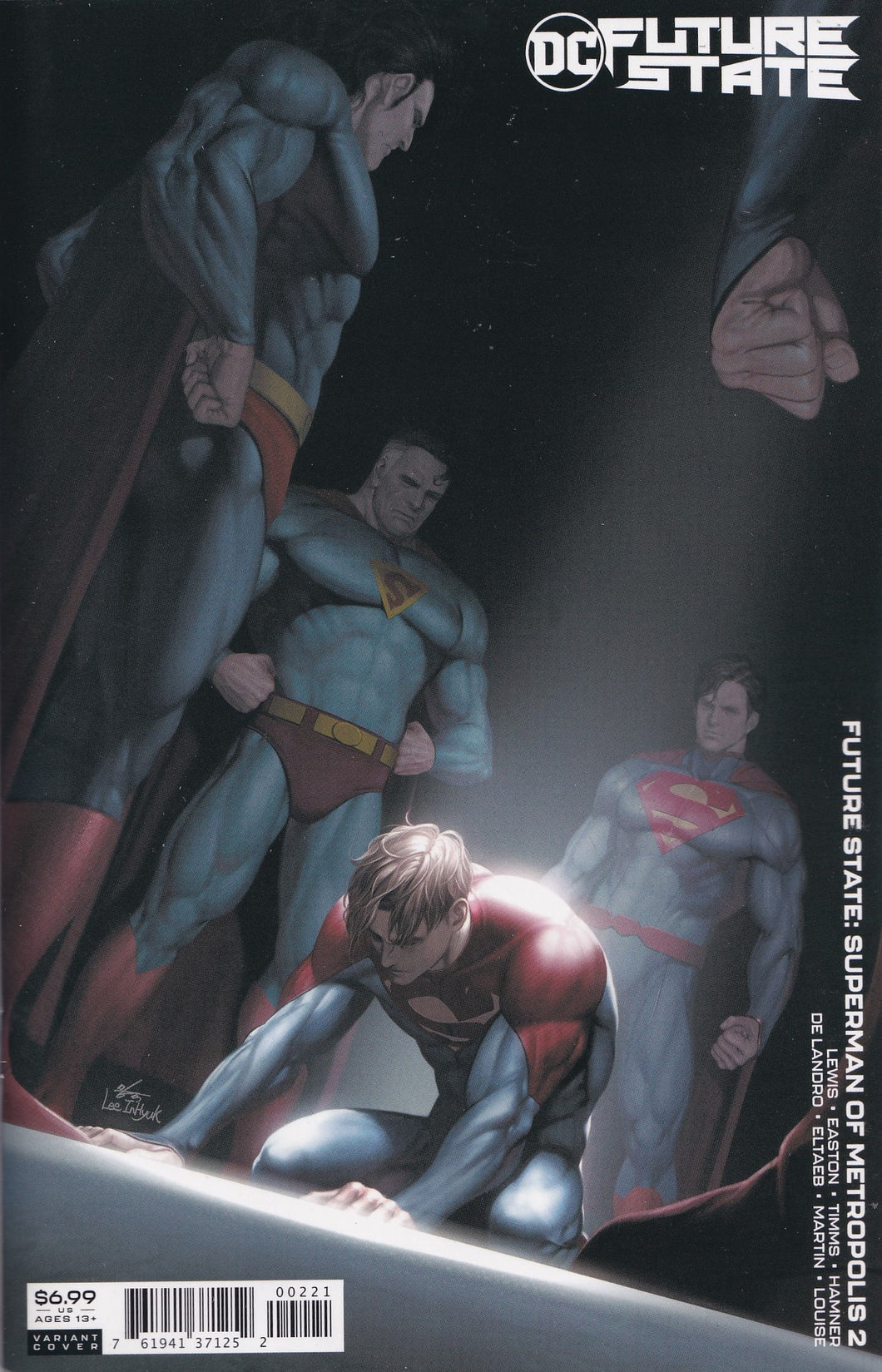 FUTURE STATE: SUPERMAN OF METROPOLIS #2 (INHYUK LEE VARIANT) COMIC BOOK ~ DC