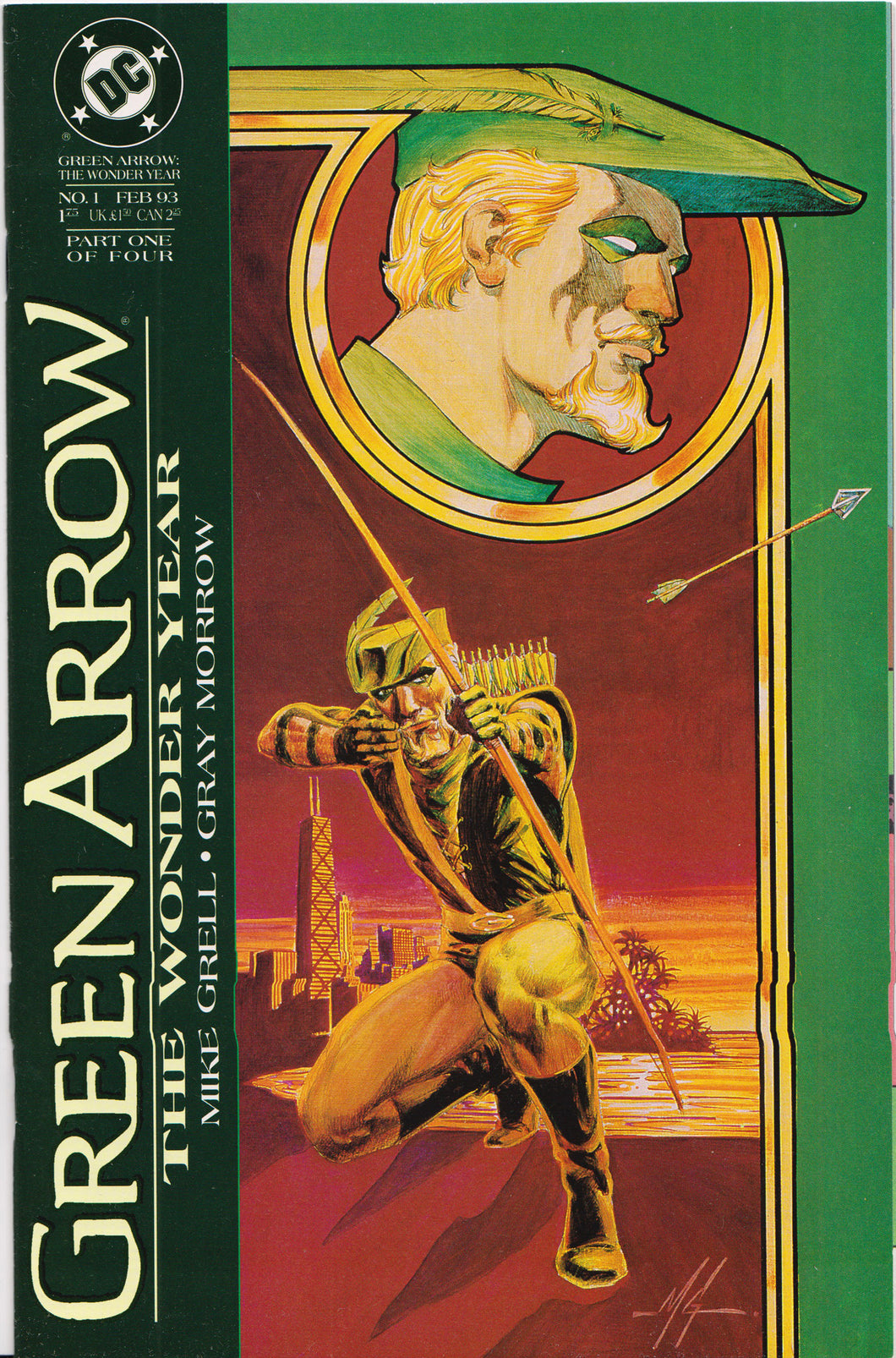 GREEN ARROW: THE WONDER YEARS #1 COMIC BOOK ~ DC Comics