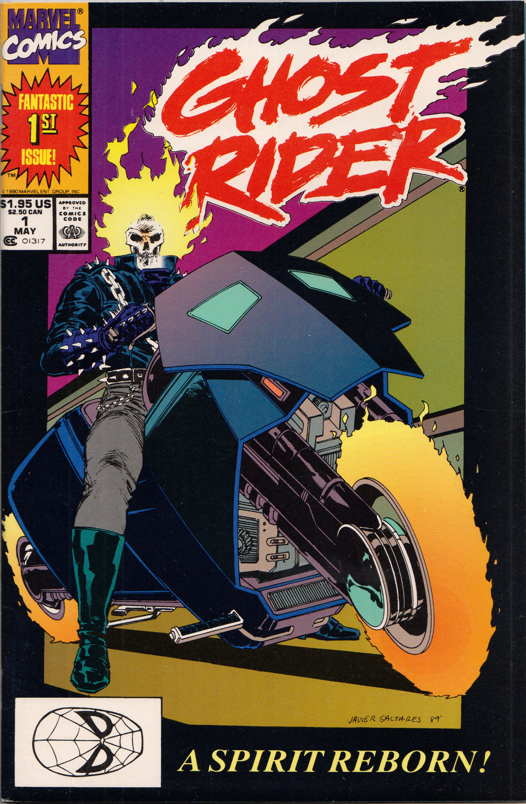 GHOST RIDER #1 (Volume 2) COMIC BOOK ~ Marvel Comics