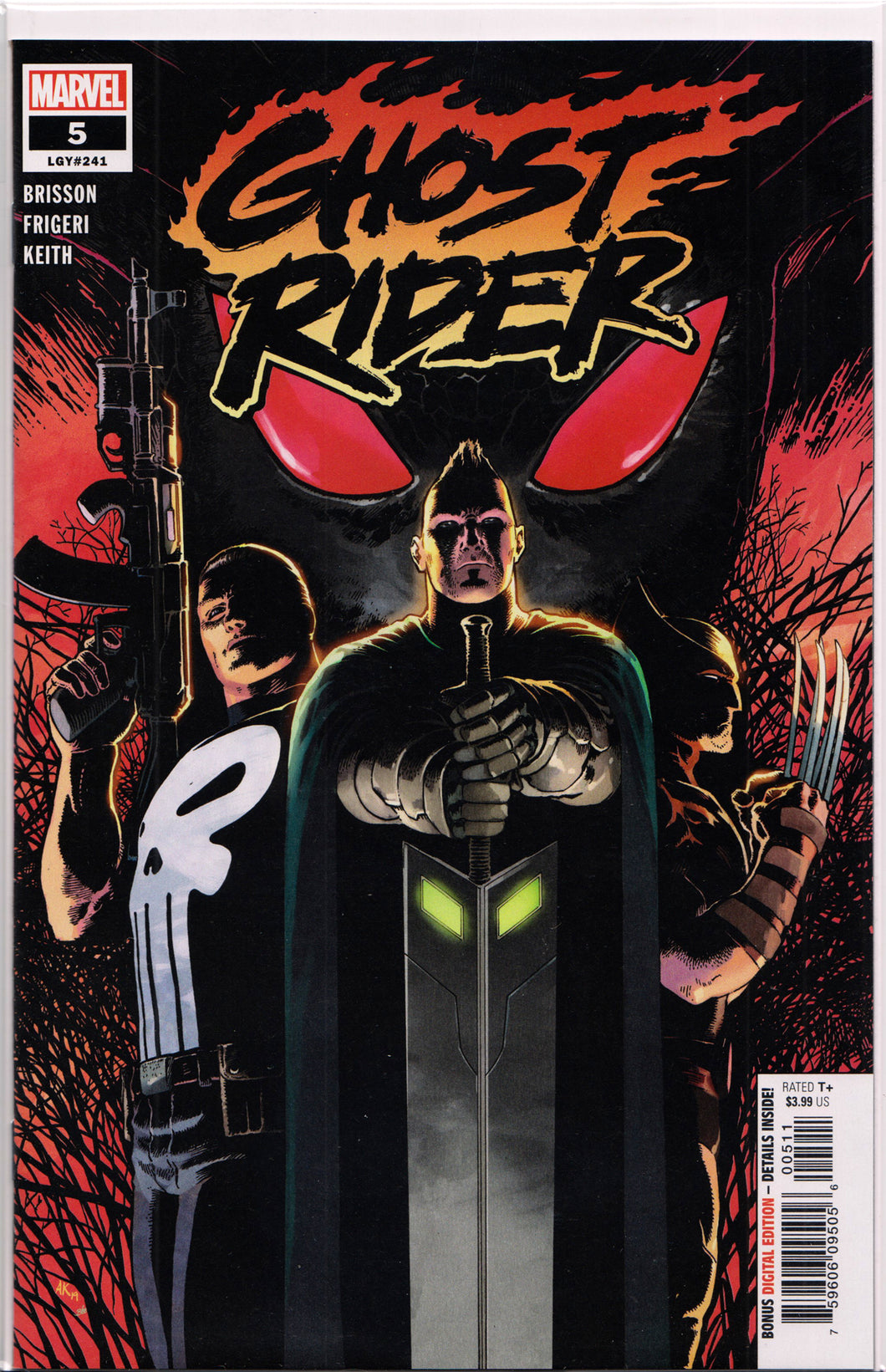 GHOST RIDER #4 (1ST PRINT)(2020) COMIC BOOK ~ Marvel Comics
