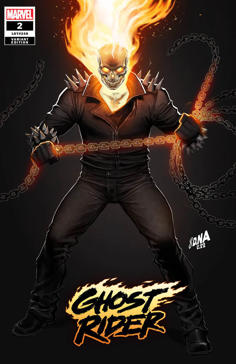 GHOST RIDER #2 (DAVID NAKAYAMA EXCLUSIVE VARIANT)(2022) COMIC BOOK