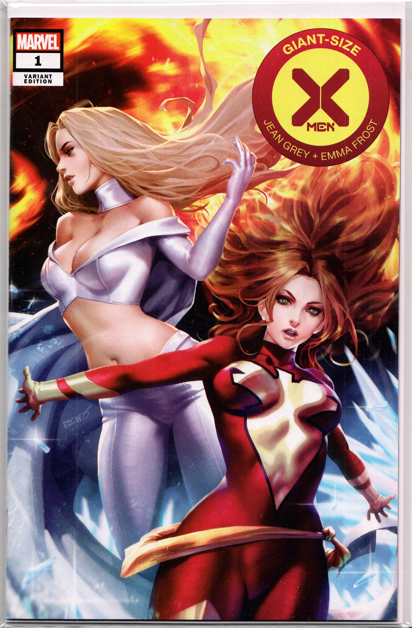 GIANT-SIZE X-MEN: JEAN GREY & EMMA FROST #1 (DERRICK CHEW EXCLUSIVE VARIANT COVER) ~ Marvel Comics