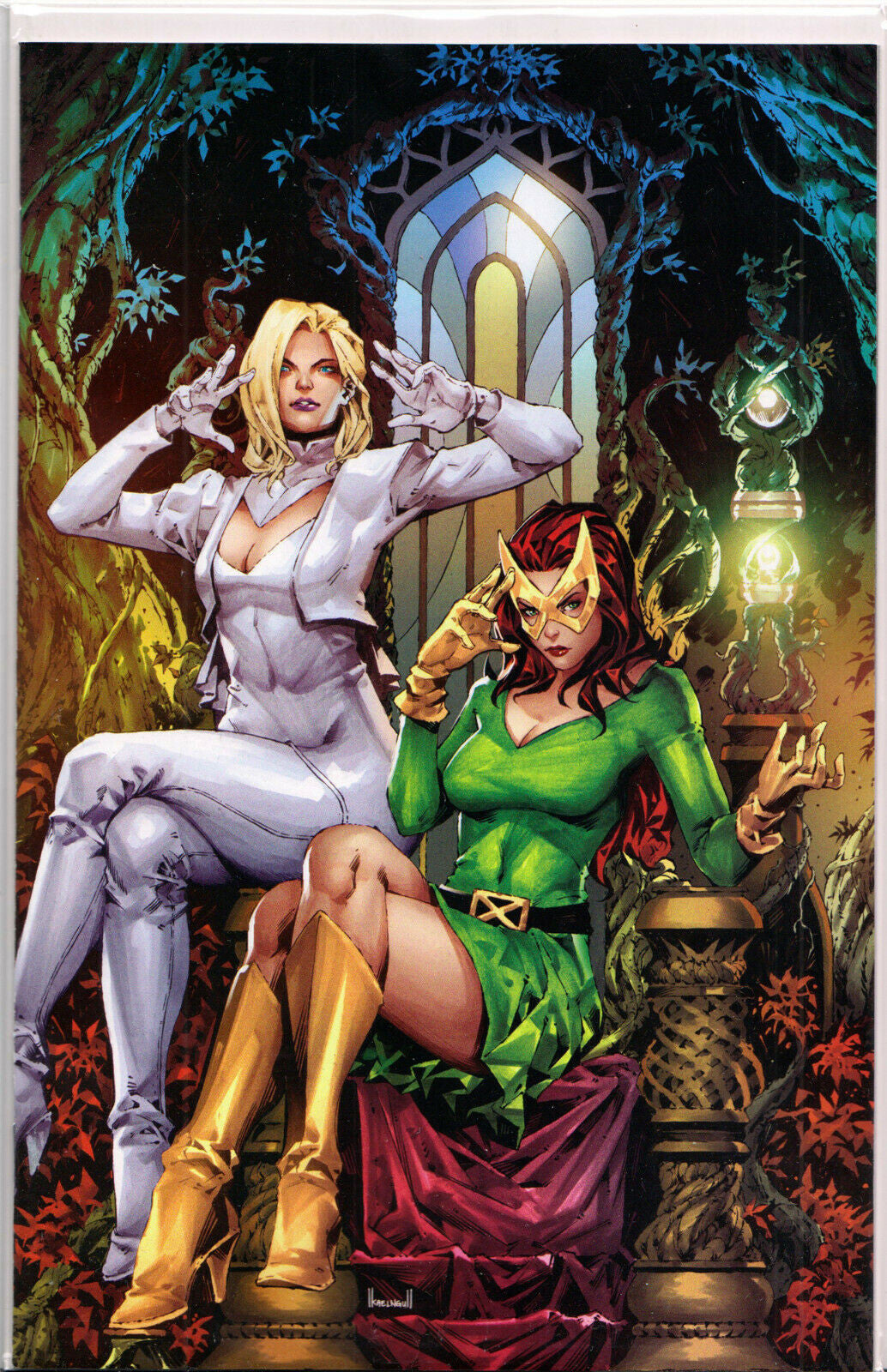 GIANT-SIZE X-MEN: JEAN GREY & EMMA FROST (KAEL NGU VIRGIN EXCLUSIVE) ~ Marvel