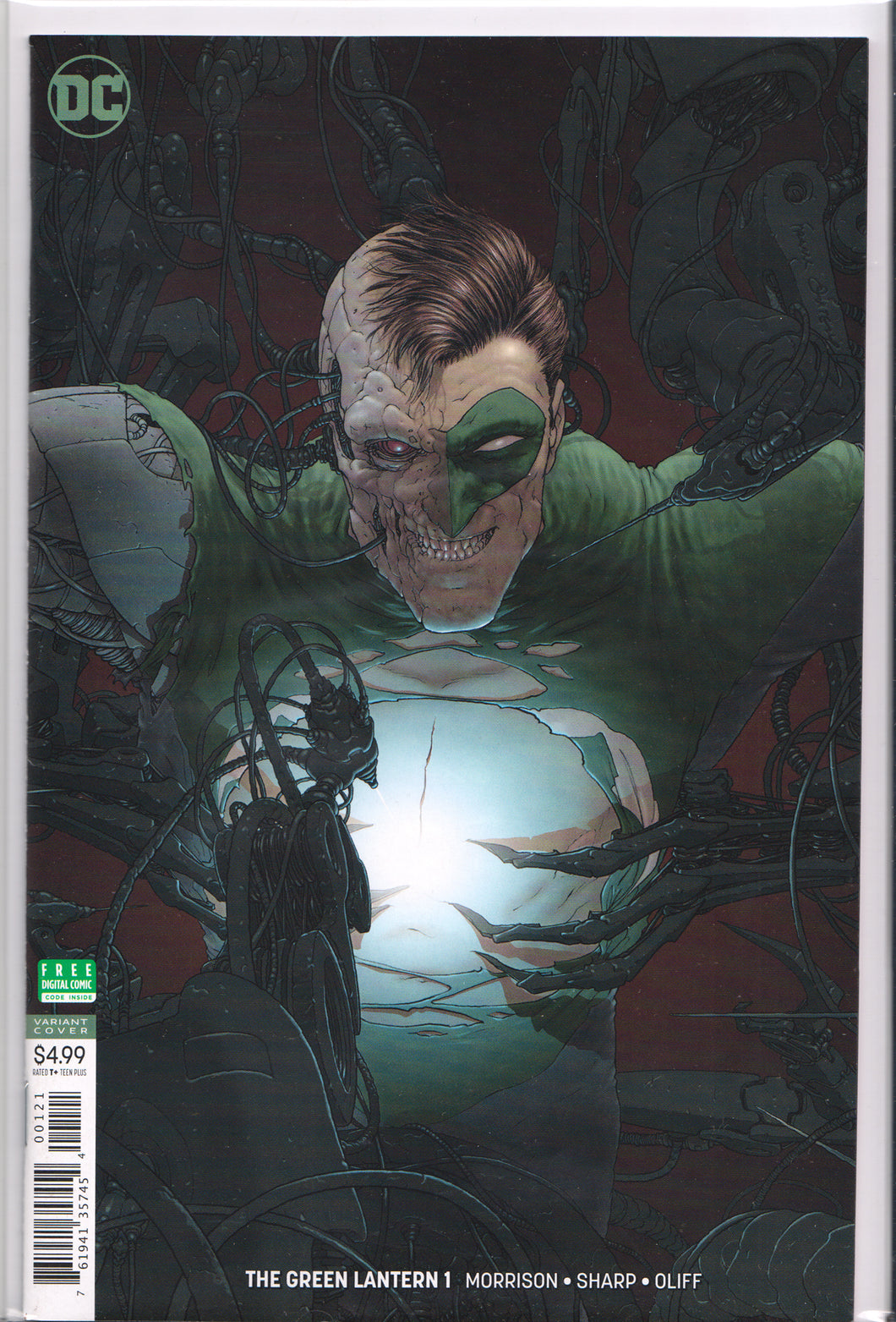 GREEN LANTERN #1 (FRANK QUITELY VARIANT COVER) ~ DC Comics