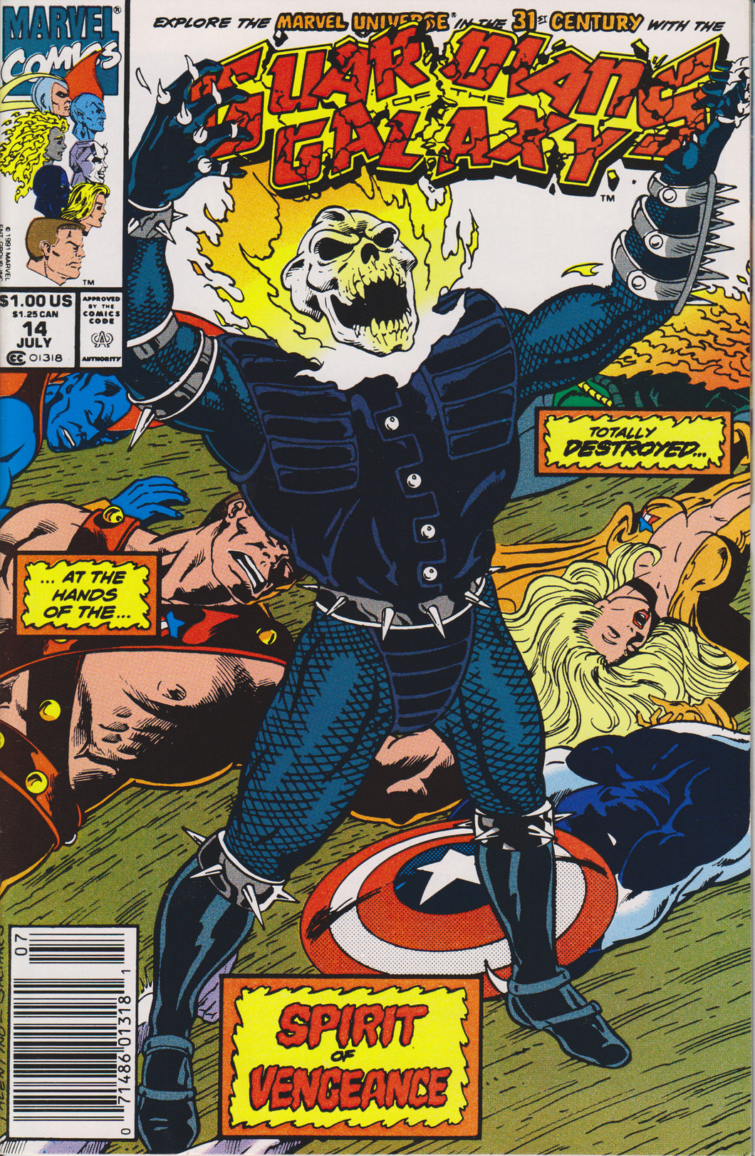 GUARDIANS OF THE GALAXY #14 COMIC BOOK ~ Marvel Comics