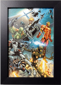 GUARDIANS OF THE GALAXY by J. Scott Campbell ~ FRAMED ART ~ (Print/Poster)