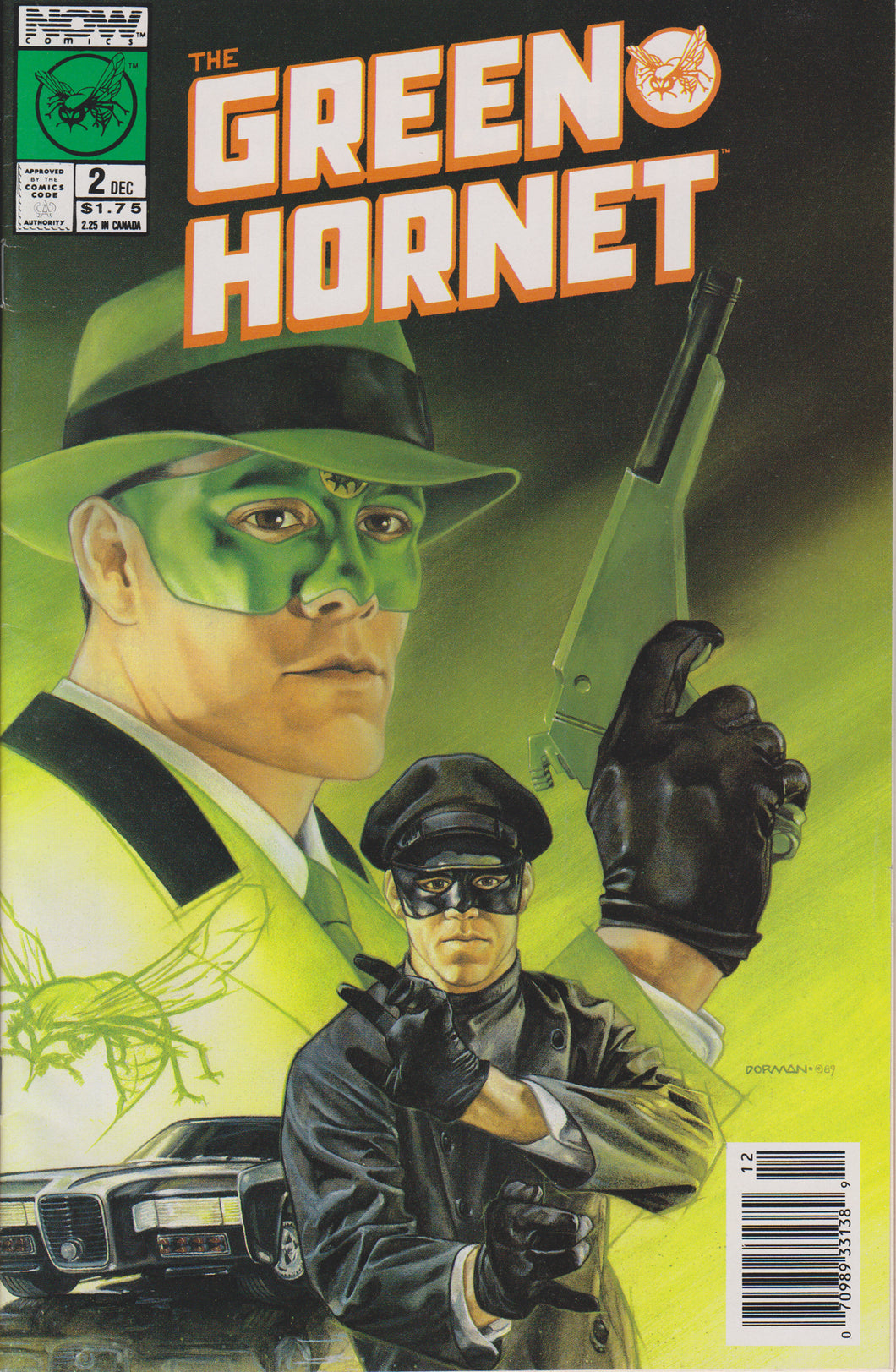 GREEN HORNET #2 COMIC BOOK ~ Now Comics