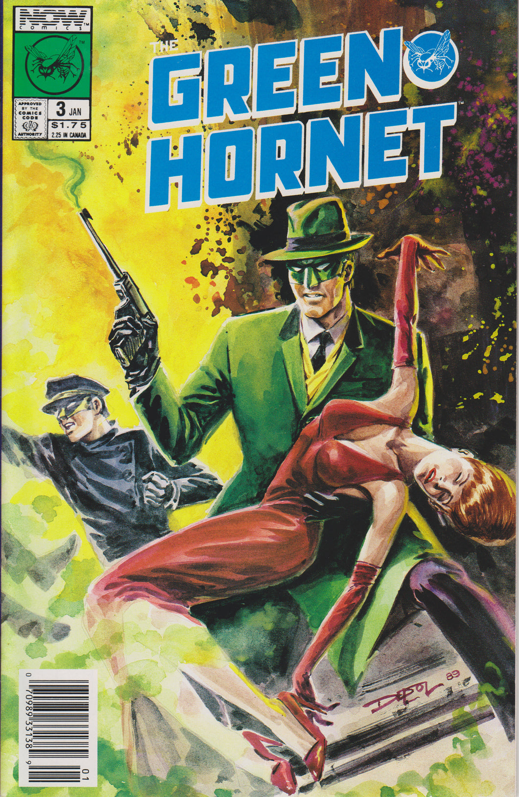 GREEN HORNET #3 COMIC BOOK ~ Now Comics