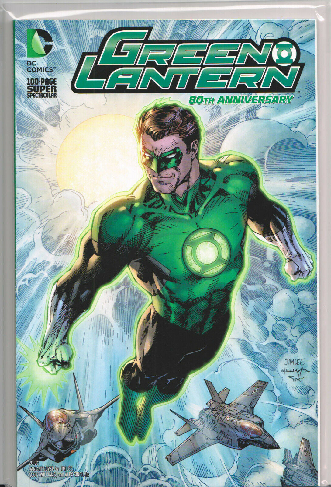 GREEN LANTERN 80TH ANNIVERSARY SPECIAL (Jim Lee Variant) COMIC ~ DC