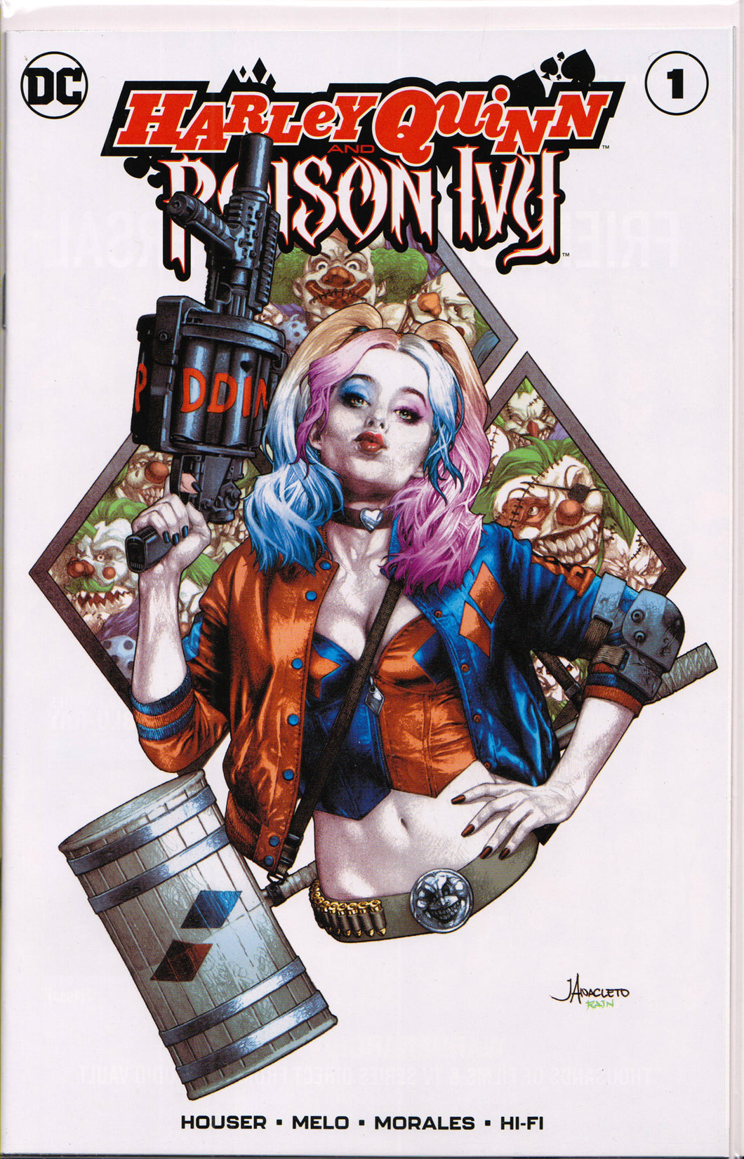 HARLEY QUINN & POISON IVY #1 (JAY ANACLETO HARLEY QUINN TRADE DRESS EXCLUSIVE COVER) ~ DC Comics