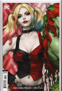 HARLEY QUINN & POISON IVY #1 (HARLEY VARIANT COVER BY ARTGERM) ~ DC Comics
