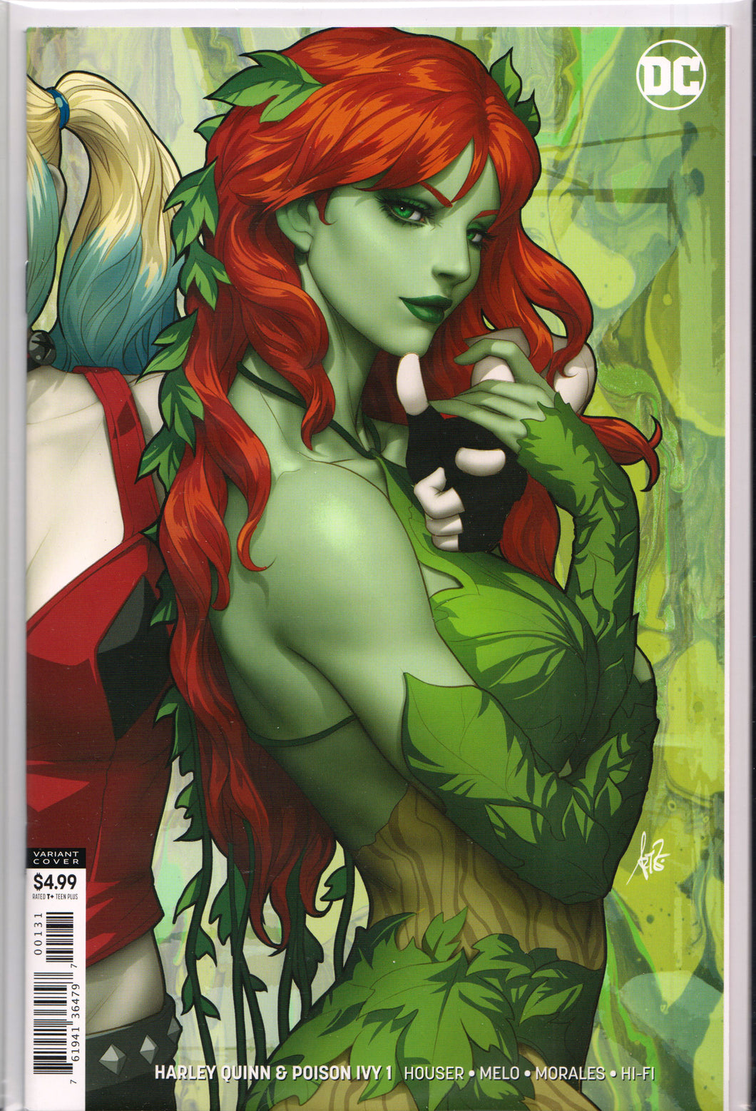 HARLEY QUINN & POISON IVY #1 (POISON IVY VARIANT COVER BY ARTGERM) ~ DC Comics