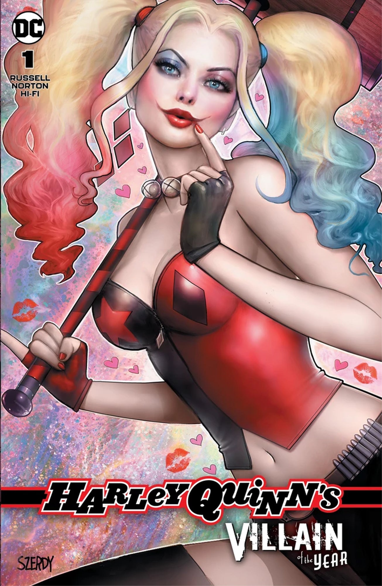 HARLEY QUINN'S VILLAIN OF THE YEAR #1 (SZERDY EXCLUSIVE)(2019) COMIC BOOK ~ DC Comics