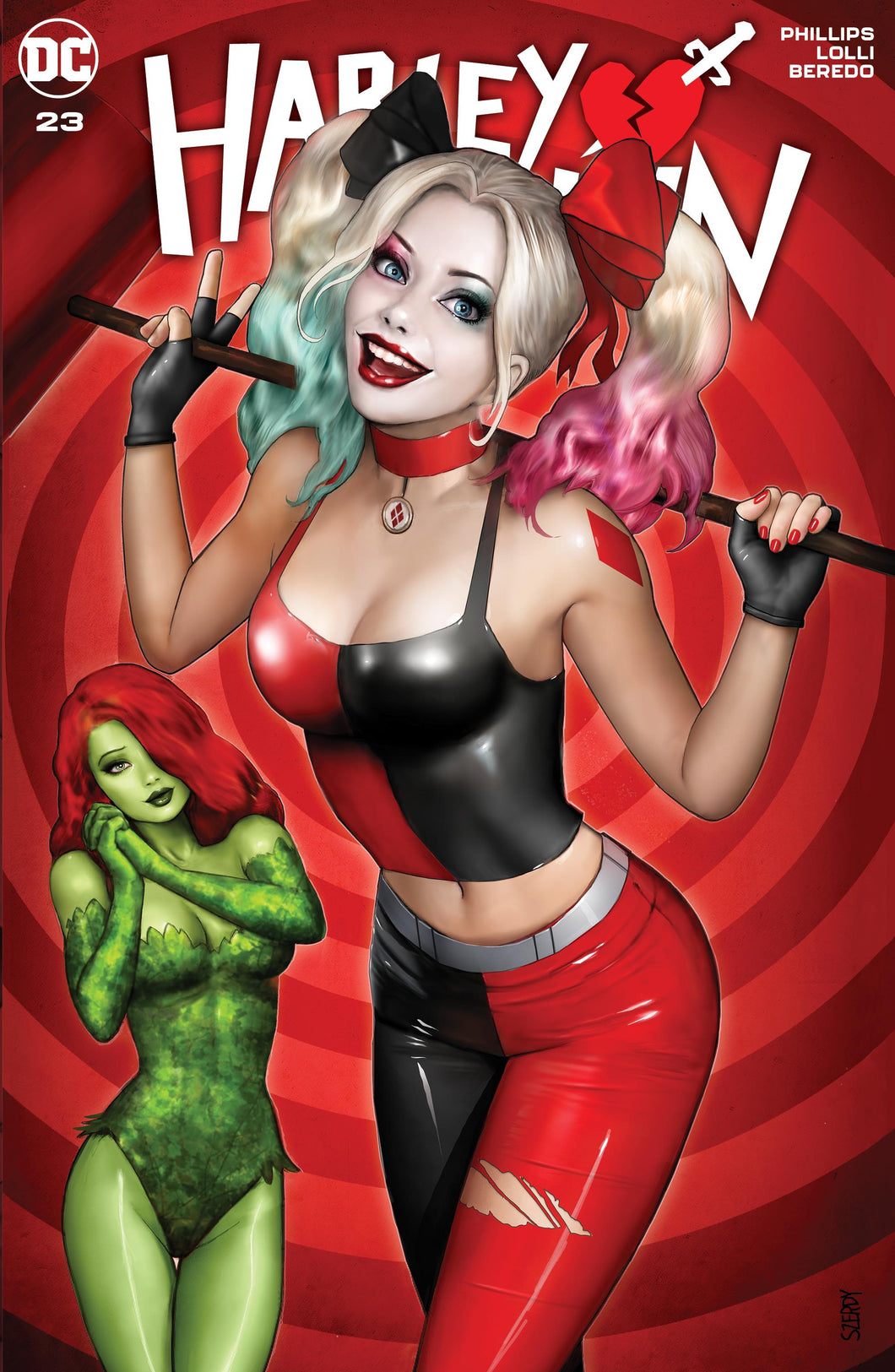 HARLEY QUINN #23 (NATHAN SZERDY EXCLUSIVE VARIANT)(2022) COMIC BOOK