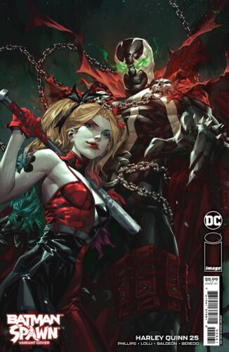 HARLEY QUINN #25 (KAEL NGU SPAWN VARIANT)(2023) COMIC BOOK