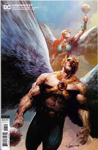 HAWKMAN #27 (Zaffino Variant)(2020) COMIC BOOK ~ DC Comics