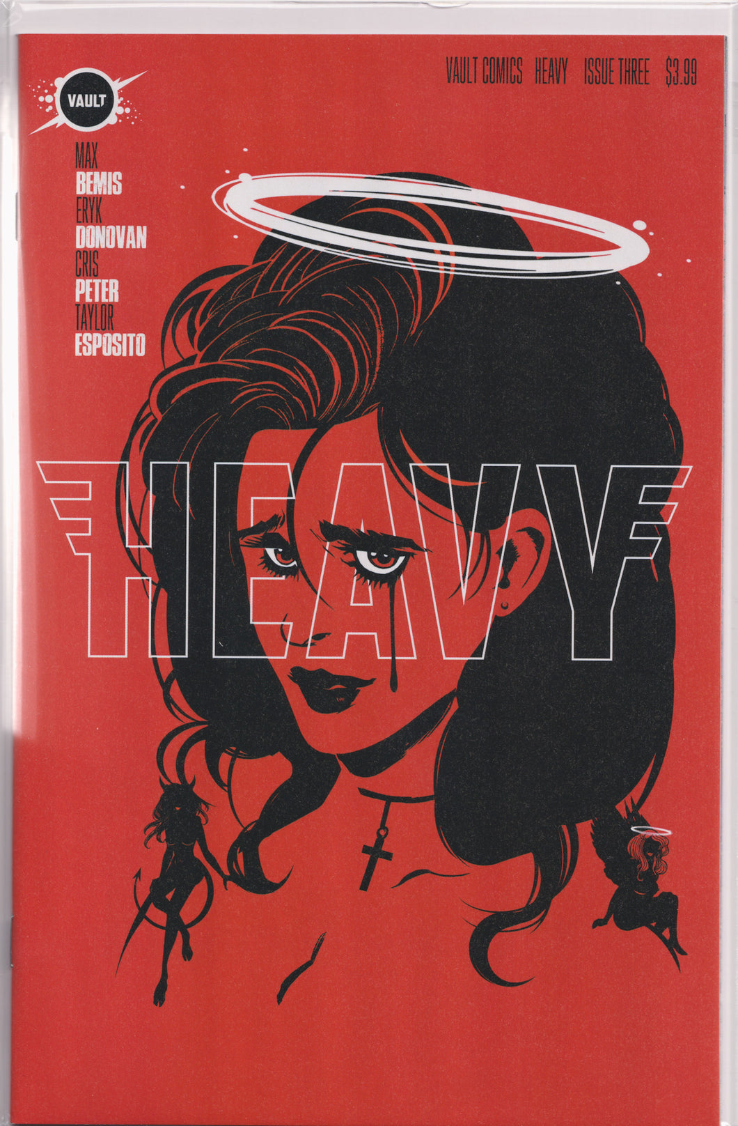 HEAVY #3 (TIM DANIEL COVER C VARIANT) COMIC BOOK ~ Vault Comics
