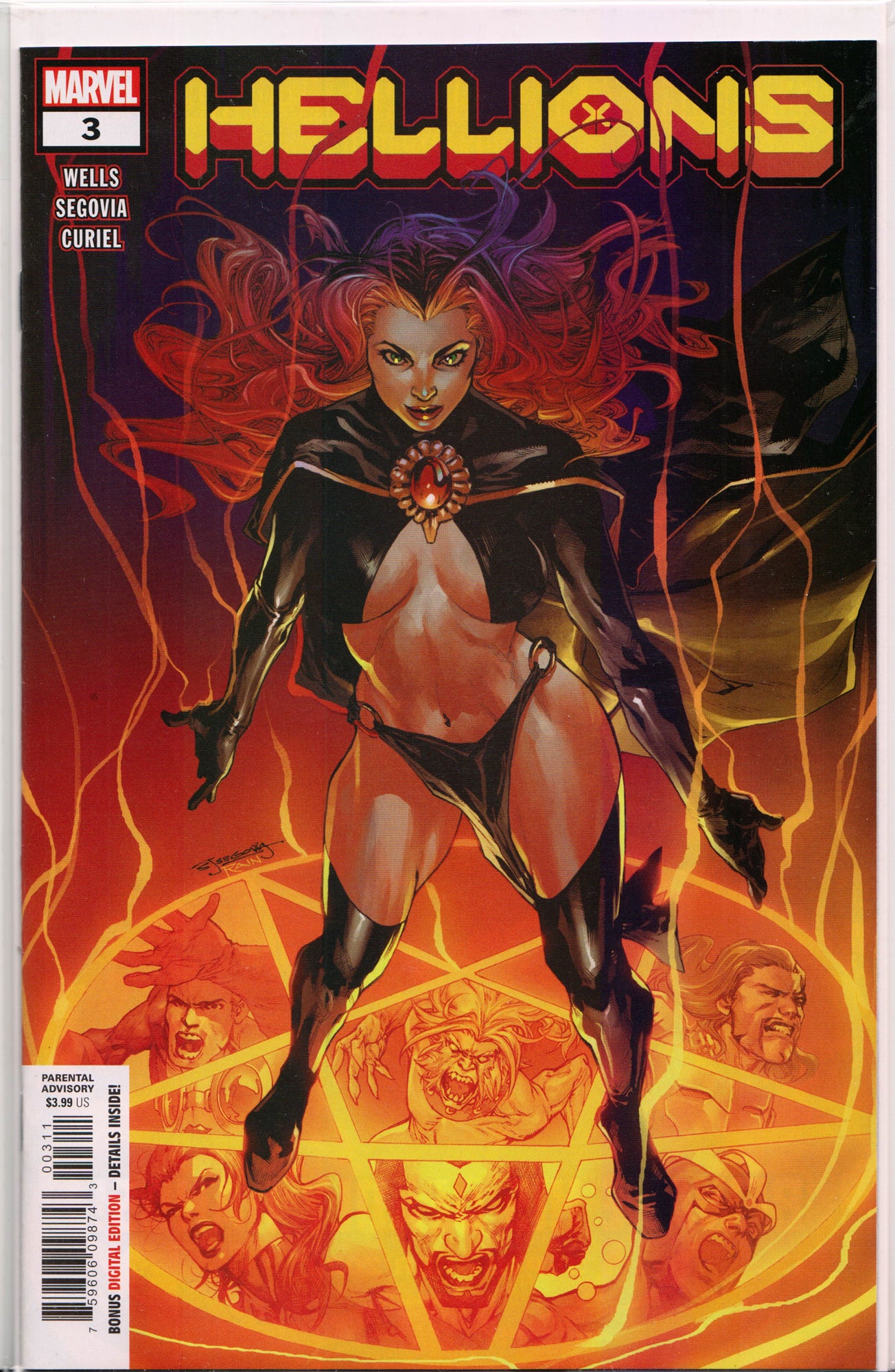 HELLIONS #3 (SEGOVIA VARIANT)(GOBLIN QUEEN) COMIC BOOK ~ Marvel Comics