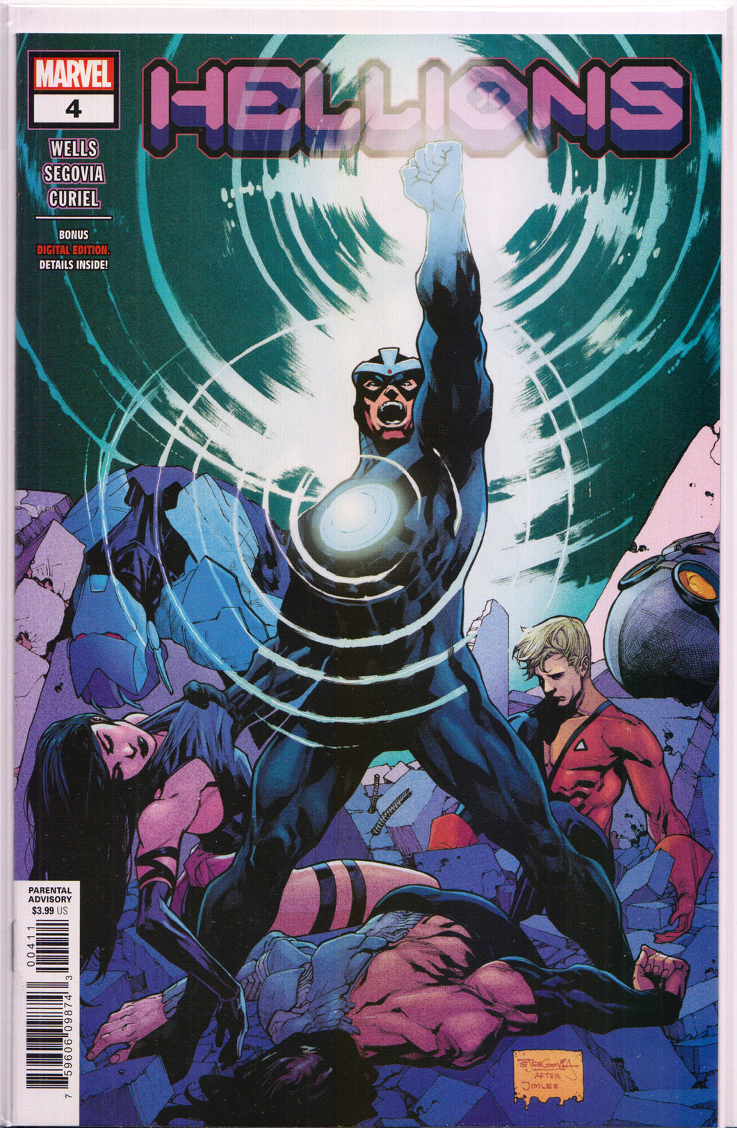 HELLIONS #4 (MAIN COVER)(ALEX SUMMERS) COMIC BOOK ~ Marvel Comics