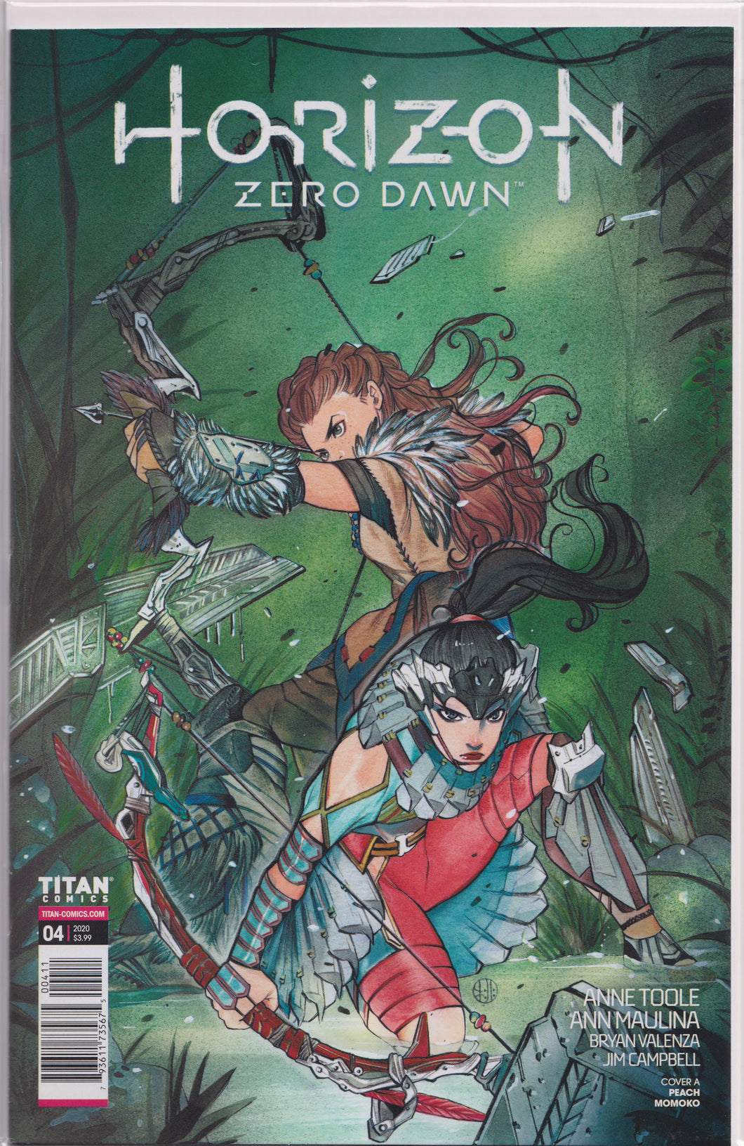 HORIZON: ZERO DAWN #4 (PEACH MOMOKO VARIANT) COMIC BOOK ~ Titan Comics