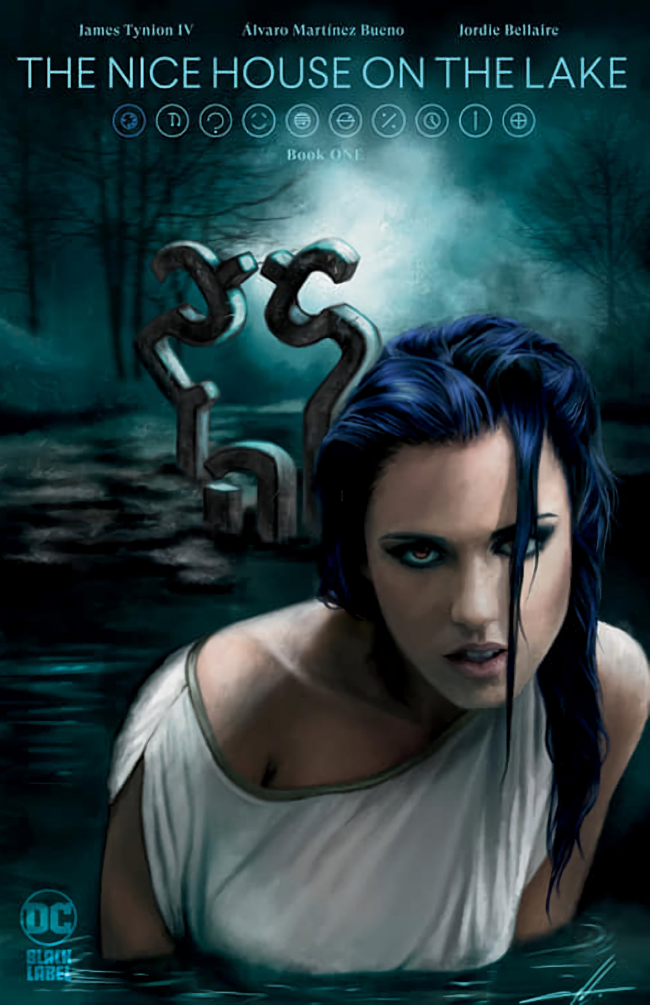 THE NICE HOUSE ON THE LAKE #1 (CARLA COHEN TRADE DRESS VARIANT) COMIC BOOK ~ DC Comics