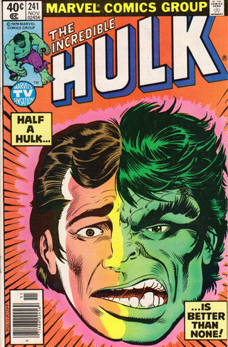 THE INCREDIBLE HULK #241 COMIC BOOK ~ Marvel Comics