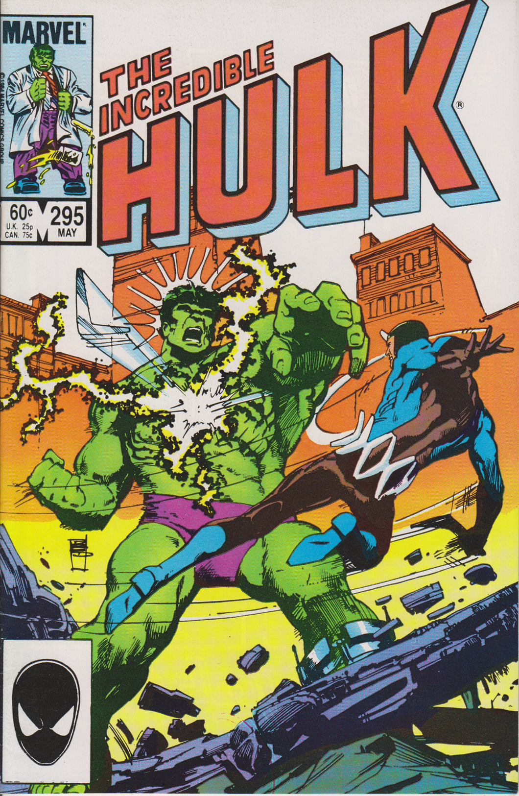 THE INCREDIBLE HULK #295 COMIC BOOK ~ Marvel Comics